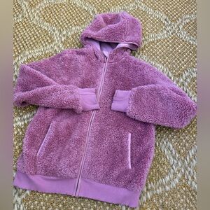 Athleta Girl Plush Hoodie / Zip Up size XL/14